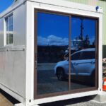 container vitrée pour bureau ou logement